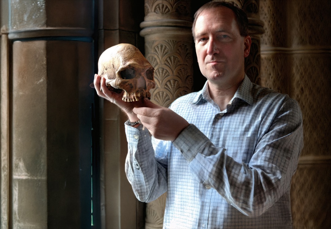 Skrivnostni hominid dobi obraz